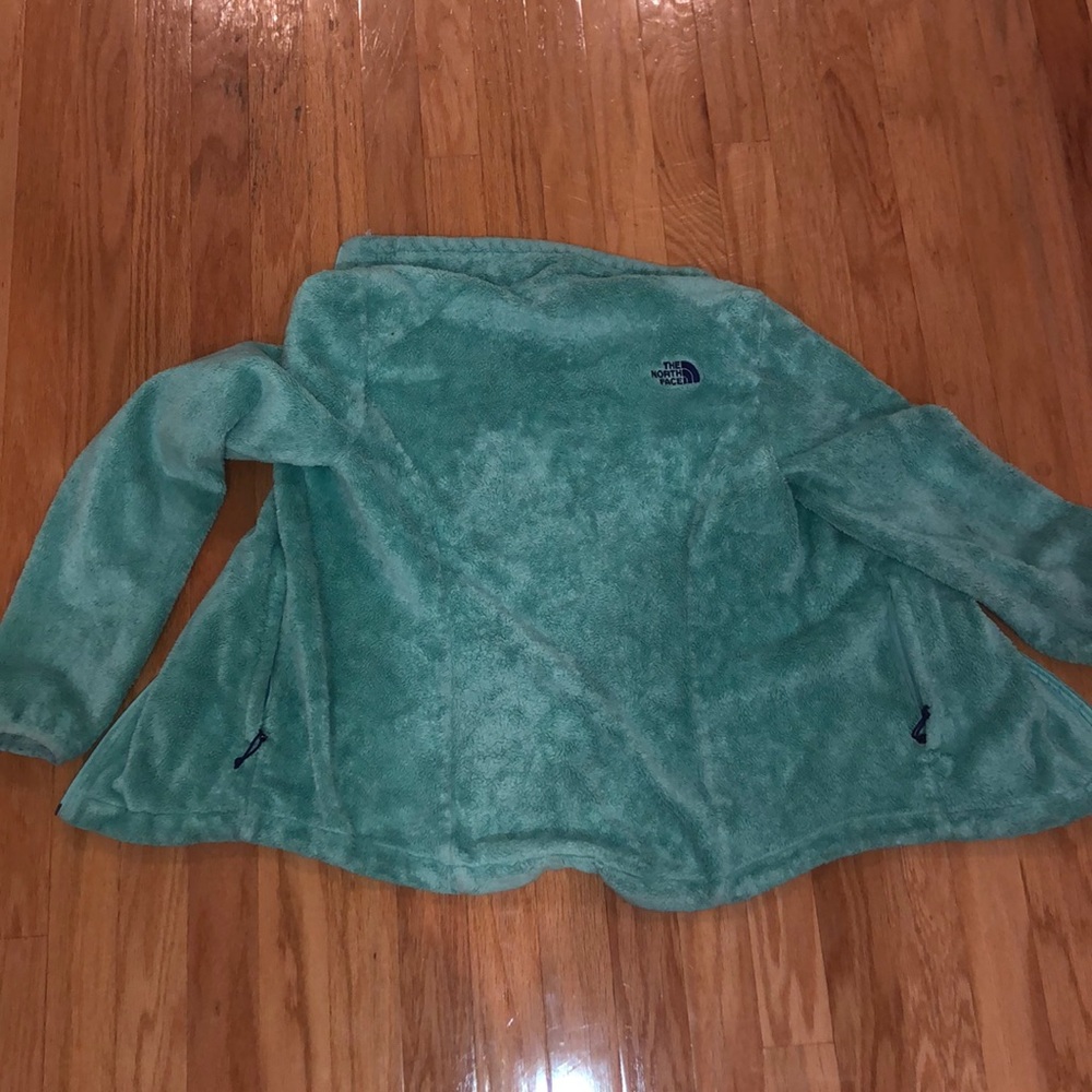 Mint green The North Face osito jacket - Picture 2 of 2